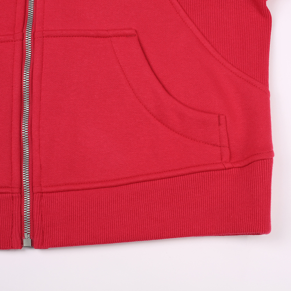 Women's Oversized Scuba Hoodie Fleece Lined Zip up Jacket Kangaroo Pocket Yoga Lounge Casual Wear_ecoleips.com
