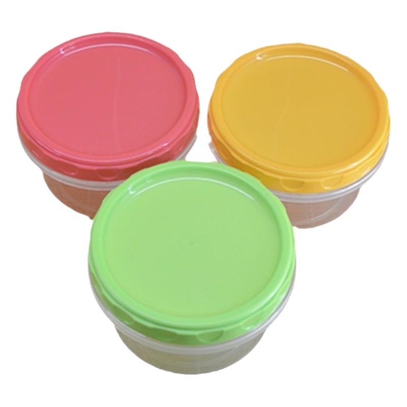Supply Cross-Border 4013 Round Crisper 250ml Round Storage Box Small Crisper