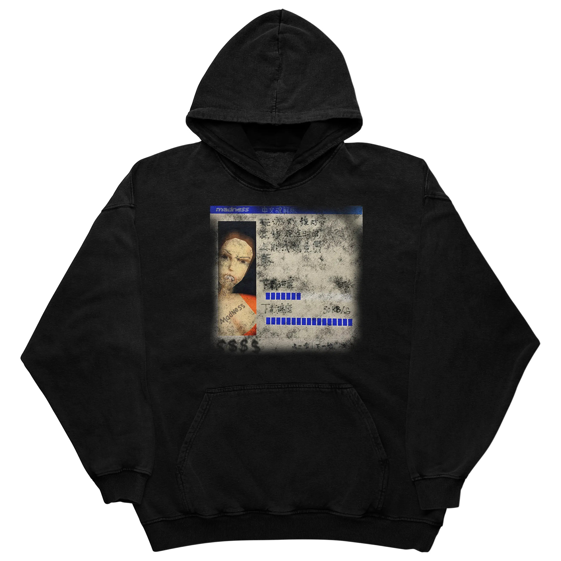 Y2K Zip-Up Hoodie – Oversized Streetwear Jacket With Pockets (S-3XL, Lightweight Polyester, Unisex Urban Style)​_viptrois.com