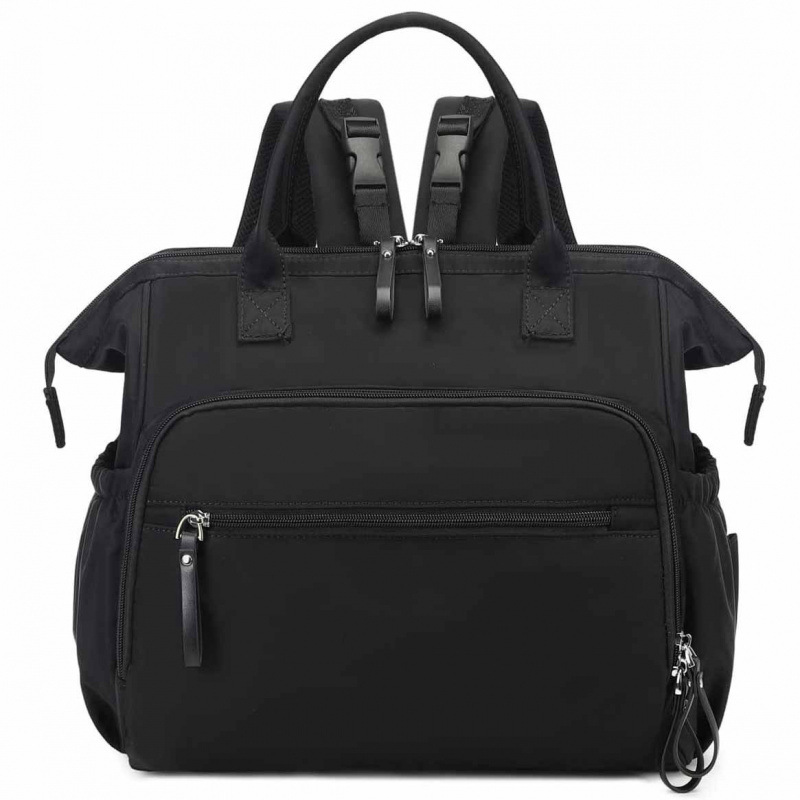 In-Stock Baby Diaper Tote Waterproof Backpack with Anti-Theft Pocket Mommy Bag Children's Folding Stroller Storage Bag