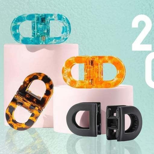 Cross-border hot product Magnetic Hair Clips high-quality fashionable magnetic hair clips ins style leopard print versatile