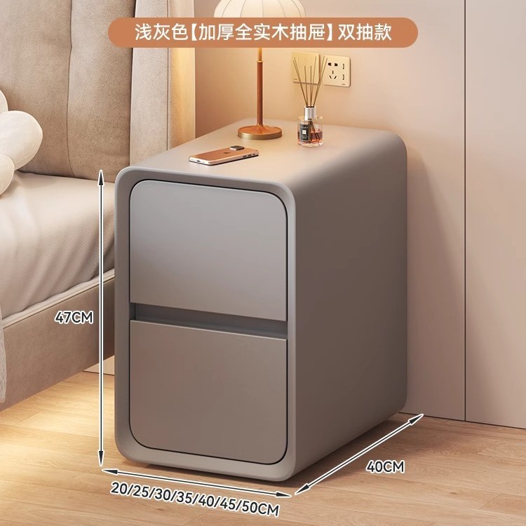 25*40*47cm 라이트 그레이, 완전 조립 [원목 서랍 + 고양이 발톱 가죽 + 고밀도 보드 프레임]