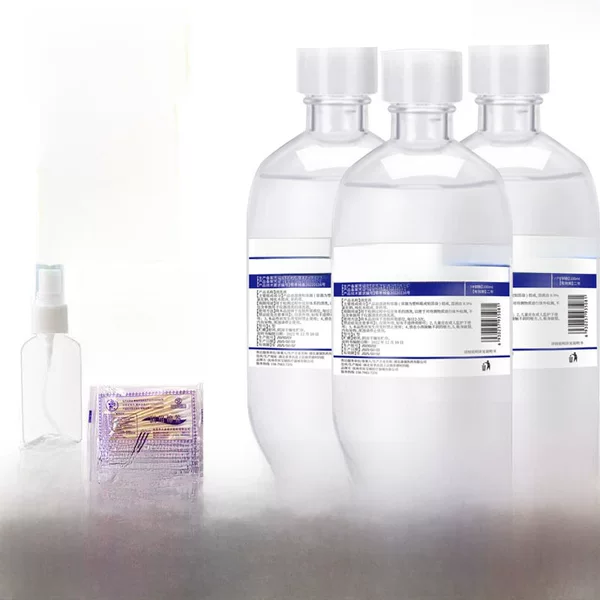 The factory supplies Gemeiyan cleaning solution saline to clean physiological saline 100ml tattoo nose washing and face application saline