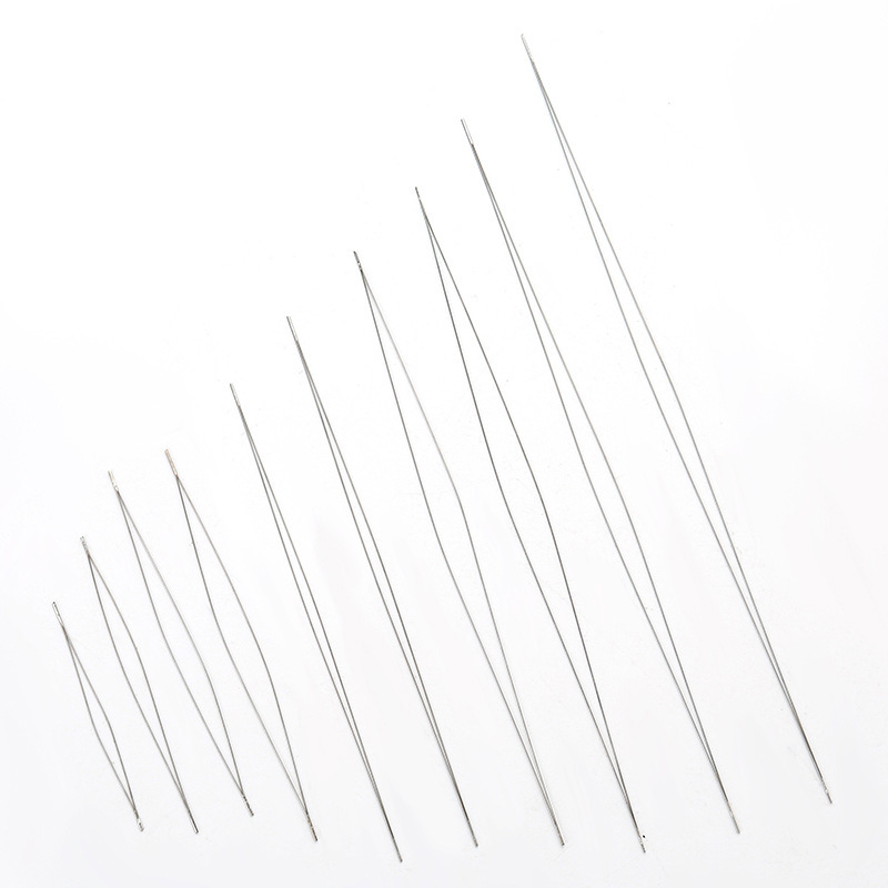 Opening eye pin beading needle middle opening needle bracelet jewelry accessories DIY handmade necklace beading needle