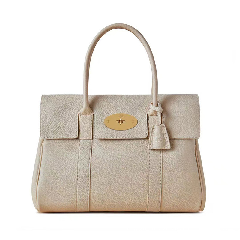 2024 New Genuine Leather Women's Bag Retro Tote Handbag Fashion Briefcase Large Capacity - Thumbnail 8