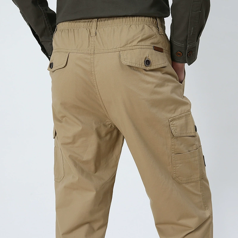 JEEP SPIRIT мужские повседневные брюки весенне-осенние тонкие прямые мужские брюки с эластичной талией прямые поставки с завода 21231