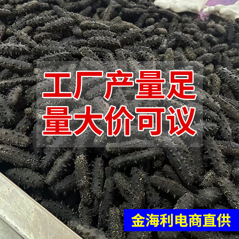 【海参SC工厂】国标三级淡干海参批发海参50G海参干货散装干海参