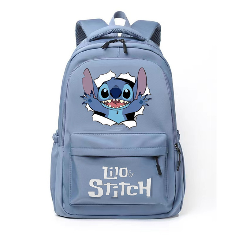 Lilo & Stitch Stitch Elementary School Junior High School Bag Male and Female Student Backpack Backpack