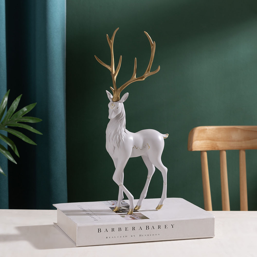 Transfronterizos dedicados a la decoración de alce, portal de decoración creativa para el hogar, decoración de vinos, TV, regalos para la nueva casa