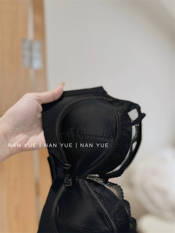 NANYUE南玥纯欲小胸聚拢无钢圈舒适透气承托防下垂内衣文胸高质量|undefined