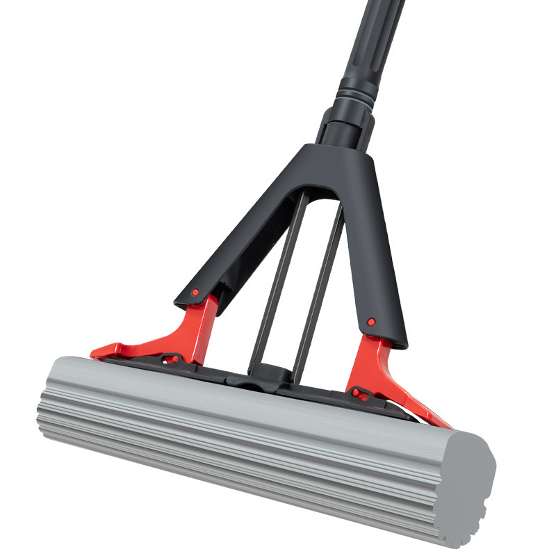 Wow! Customized Sponge Mop, Hands-Free Washing, Household Use, One-Step Cleaning, Dual-Use for Dry and Wet, Absorbent, Hands-Free Washing, Pva Mop Head