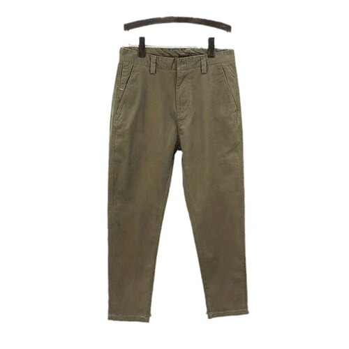 High-Quality Spring, Summer, Autumn Slim-Fit Straight Leg Men's Harlon Nine-Foot Casual Suit Pants from Trendy Brand
