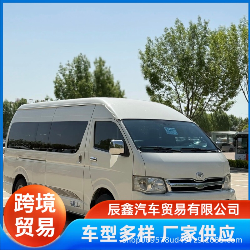 Used Toyota Hiace 14-seater minibus for export to Africa, luxury business vehicle, minibus spare parts