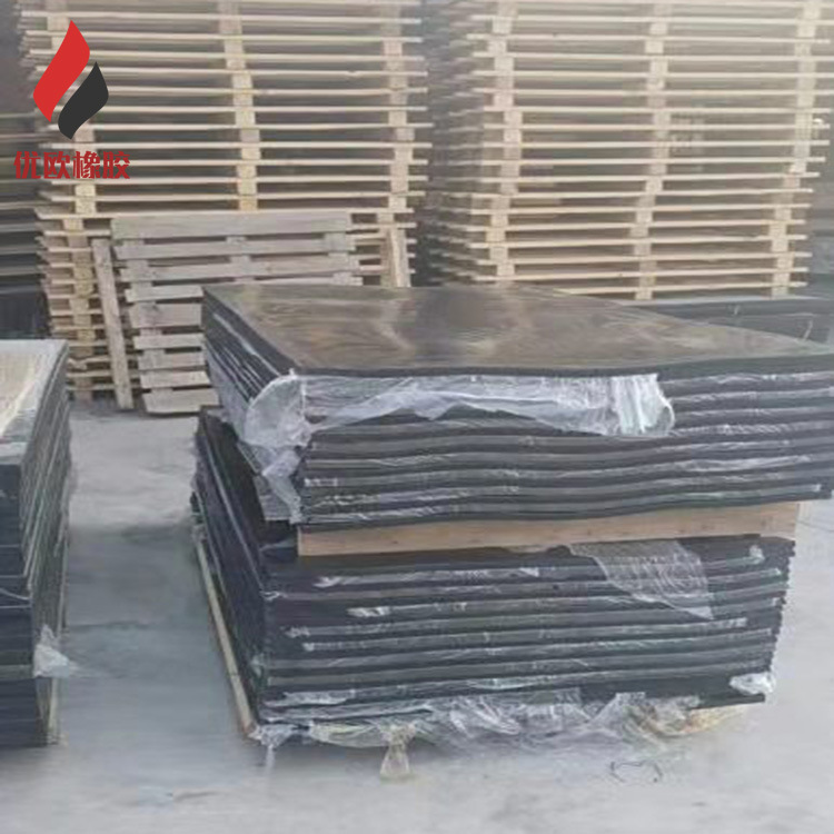 橡胶板橡胶减震垫加工异形圆形件打孔缓冲垫绝缘配电室铺地橡胶垫