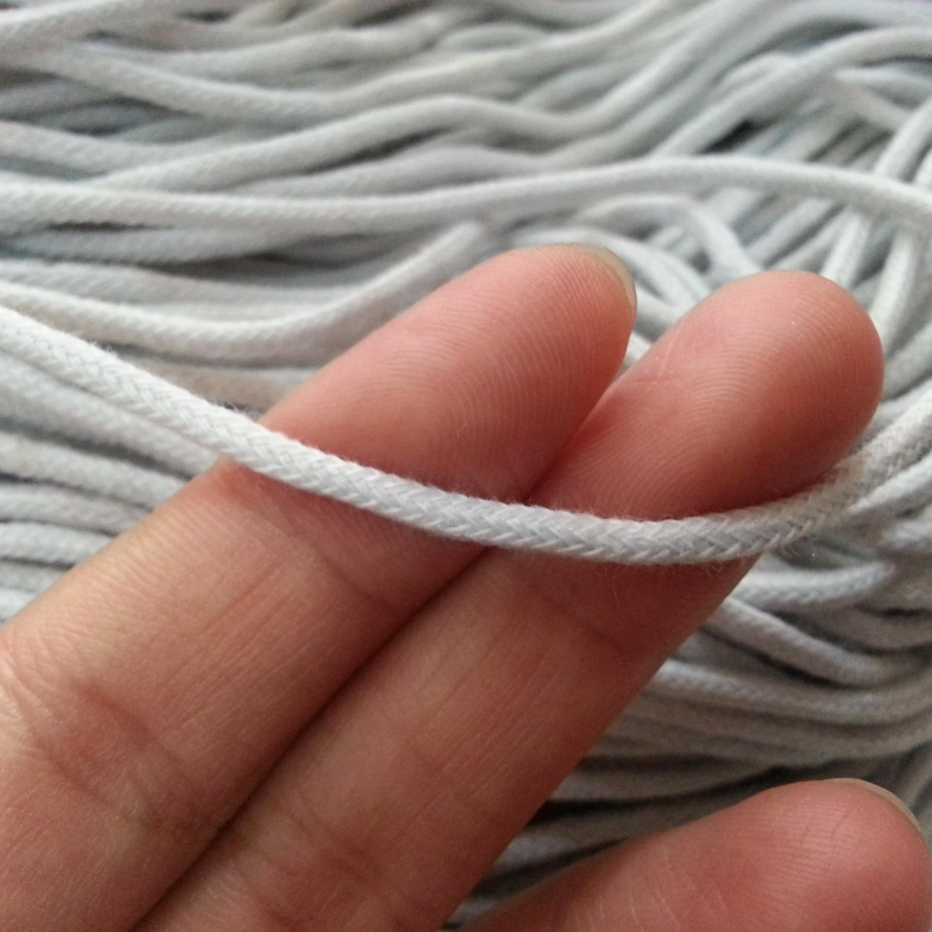 FL2.5mm3mm500牙子绳 嵌绳床裙服装包边绳子DIY手工用包芯棉绳 粗