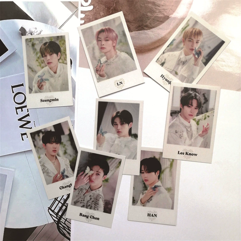 Stray Kids Полароид Япония Weekly Card, открытки коллекции фанатов, карточки-celebrities