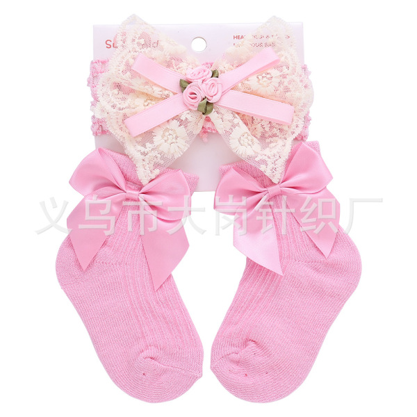 children's socks with bow