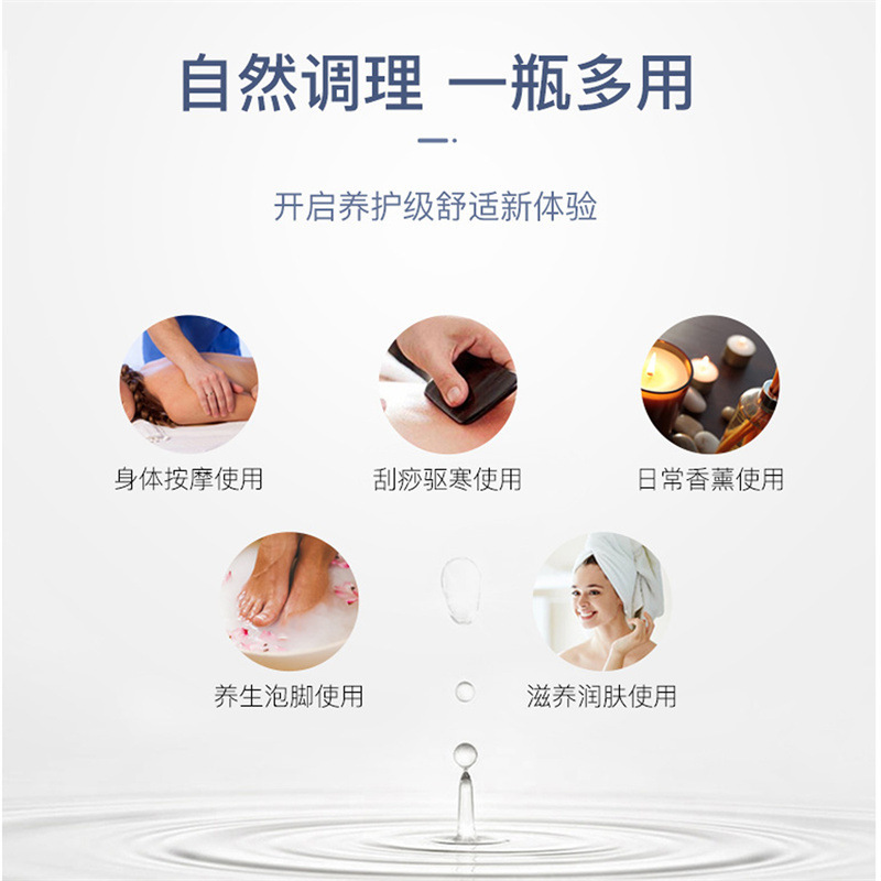 本物の艾草精油500ml大容量美容院専用全身マッサージマッサージSPA卸売り工場の女性|undefined
