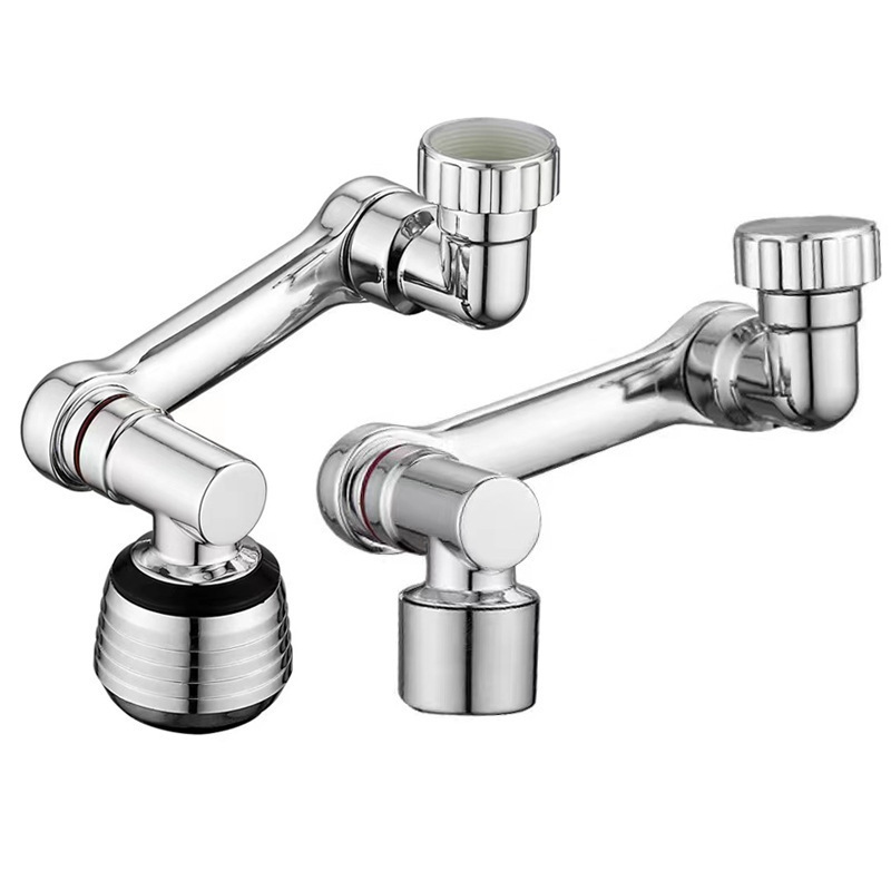 Mechanical Arm Faucet 1080 ° Rotating Faucet Adapter Extension Wholesale Universal Swivelable