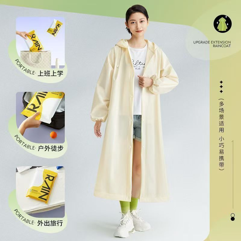 一次性雨衣成人长款全身防暴雨户外登山旅行单人加厚便携雨披|undefined