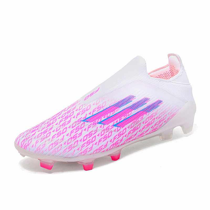 2025 nuevas zapatillas de entrenamiento de pareja transfronterizas zapatillas de entrenamiento de moda de clavos largos zapatos de fútbol juveniles de hombre y mujer