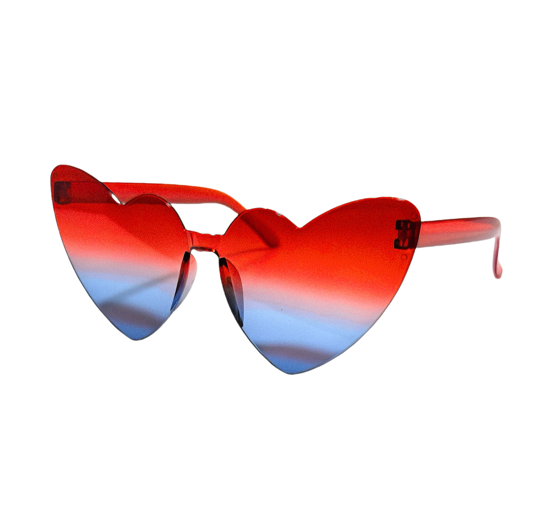 Gafas en forma de corazón Fábrica Gafas de amor de color gelatina de caramelo Personalidad Gafas de sol europeas y americanas Gafas de sol de corazón de melocotón para hombres y mujeres
