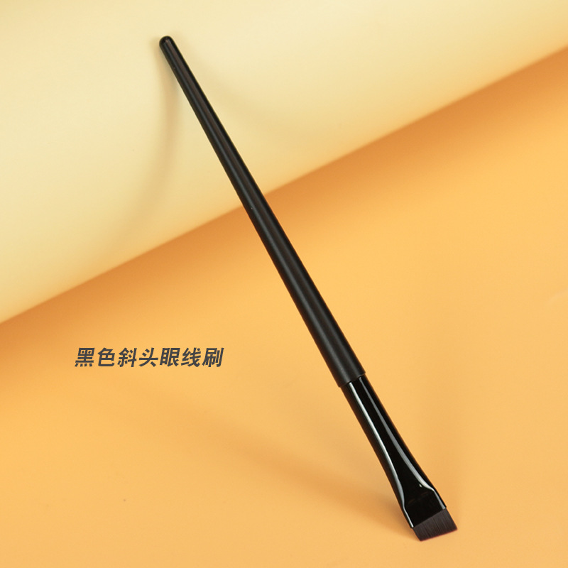 黑色斜头眼线刷