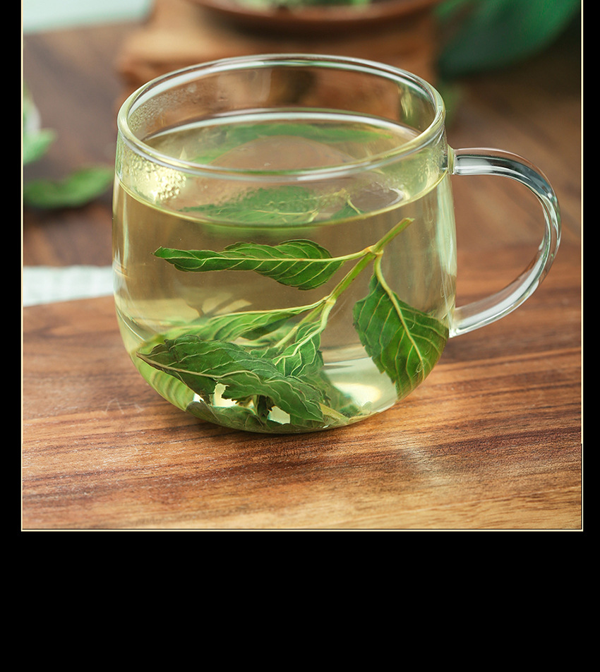 Dried Mint Leaf and Lemon Slice Tea Bo He Ye 250g Loose Herbal Tea for Cold Brew and Refreshing Drinks preparation