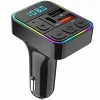Новый автомобильный Bluetooth MP3-плеер USB PD автомобильное зарядное устройство FM-передатчик громкой связи двухпортовый USB TF