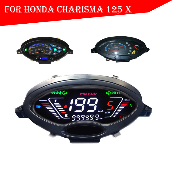 Wave125 S Digital Instrument Assembly Charisma125X Women's Car Cub100 Digital Instrument Modified Meter