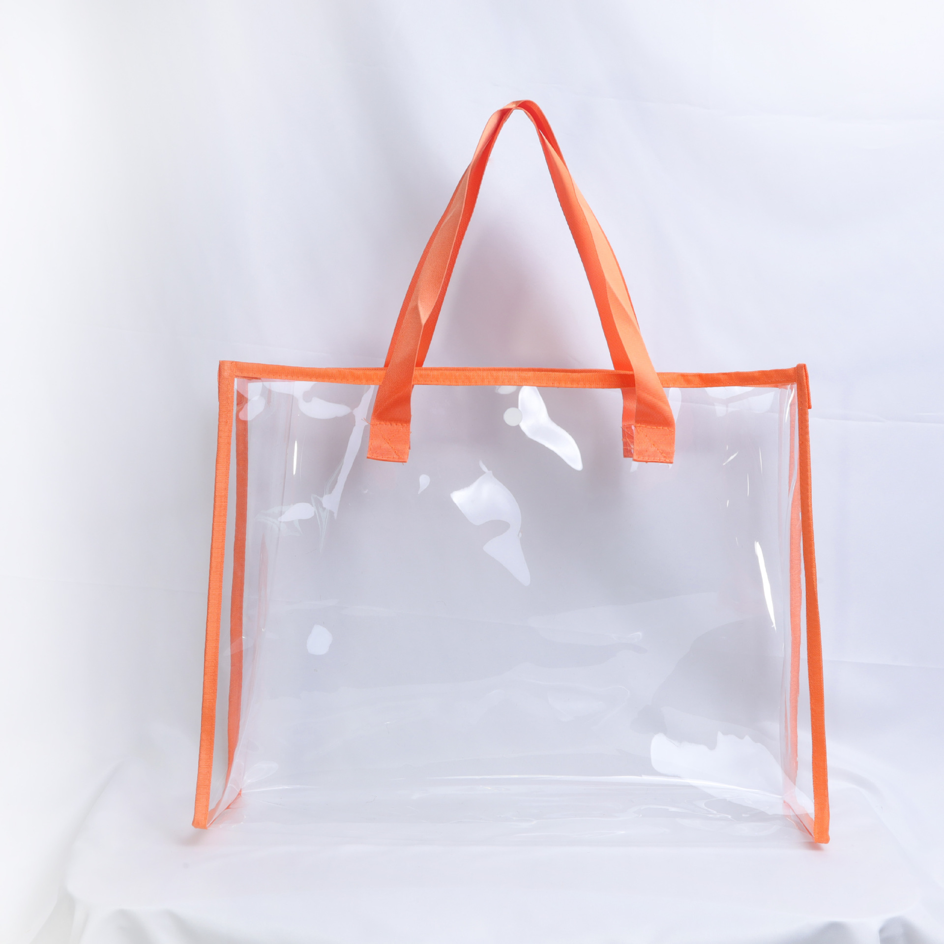 Bolsa de mano de gran capacidad transparente impermeable PVC bolsa de baño bolsa de playa bolsa de viaje portátil bolsa de compras bolsa de almacenamiento
