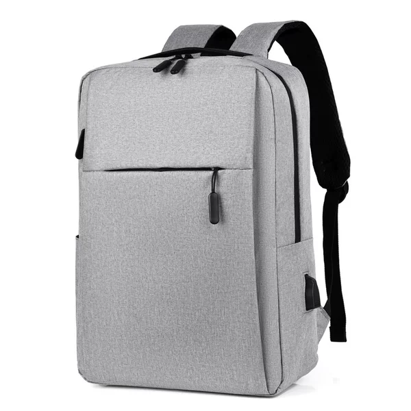 Business leisure backpack men's schoolbag tablet computer bag rechargeable backpack 14/15 inch LOGO