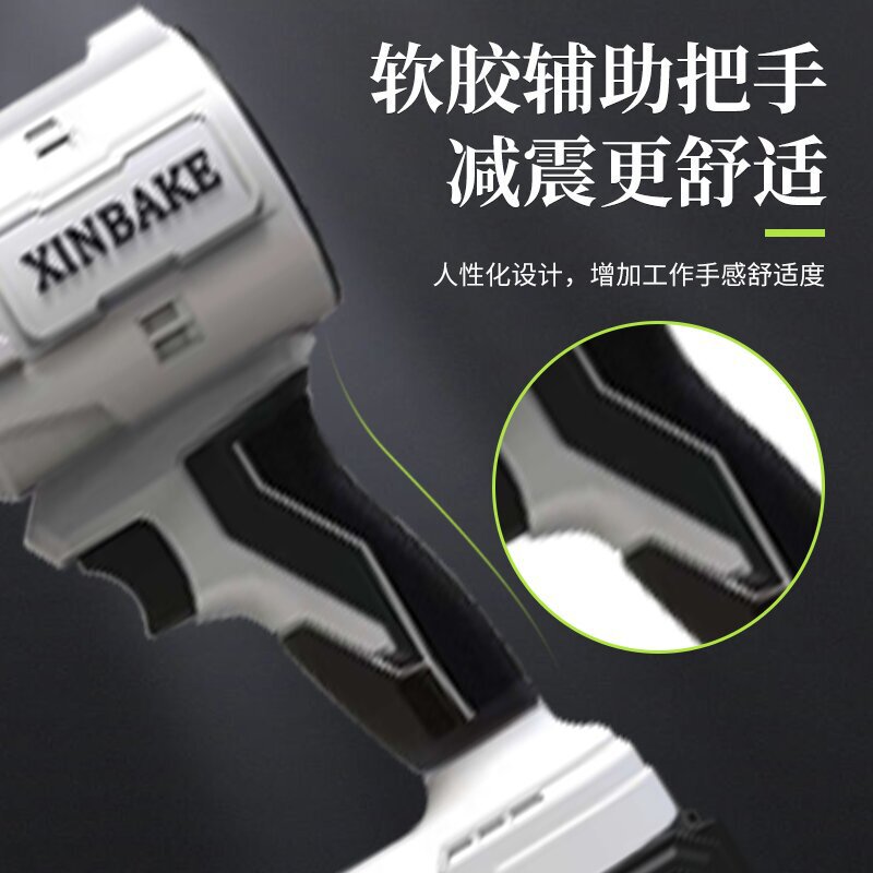 新しいブラシ付き無段階速度調整可能なストームブロワー暴力的なリチウム電池ブロワー|undefined