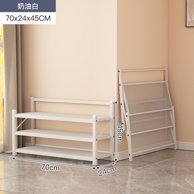 Estantes extremadamente estrechos Estantes multicapa Estantes de piso plegable Estantes de hierro forjado Estantes de almacenamiento Sala de estar Balcón Dormitorio Estantería corta