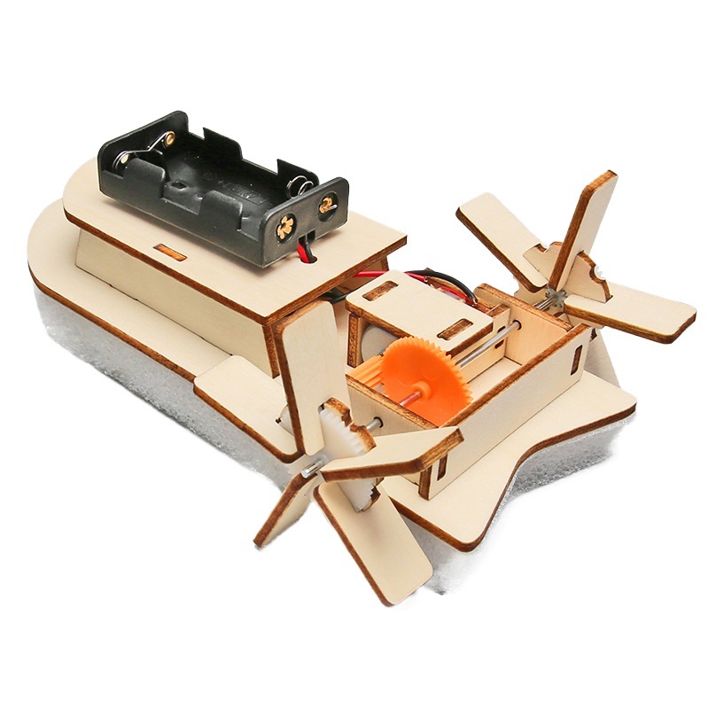 Ciencia DE LOS NIÑOS pequeña producción DIY eléctrica casera nave Ming ciencia aula nave historia experimento materiales al por mayor