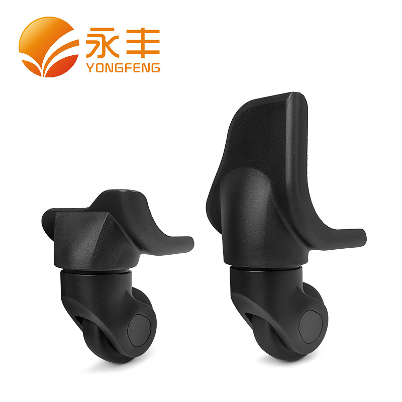 Luggage Trolley Accessories Replacement Universal Wheels Travel Cloth Suitcase Pulley Leather Luggage Wear-Resistant Casters Ready-Made Wheels