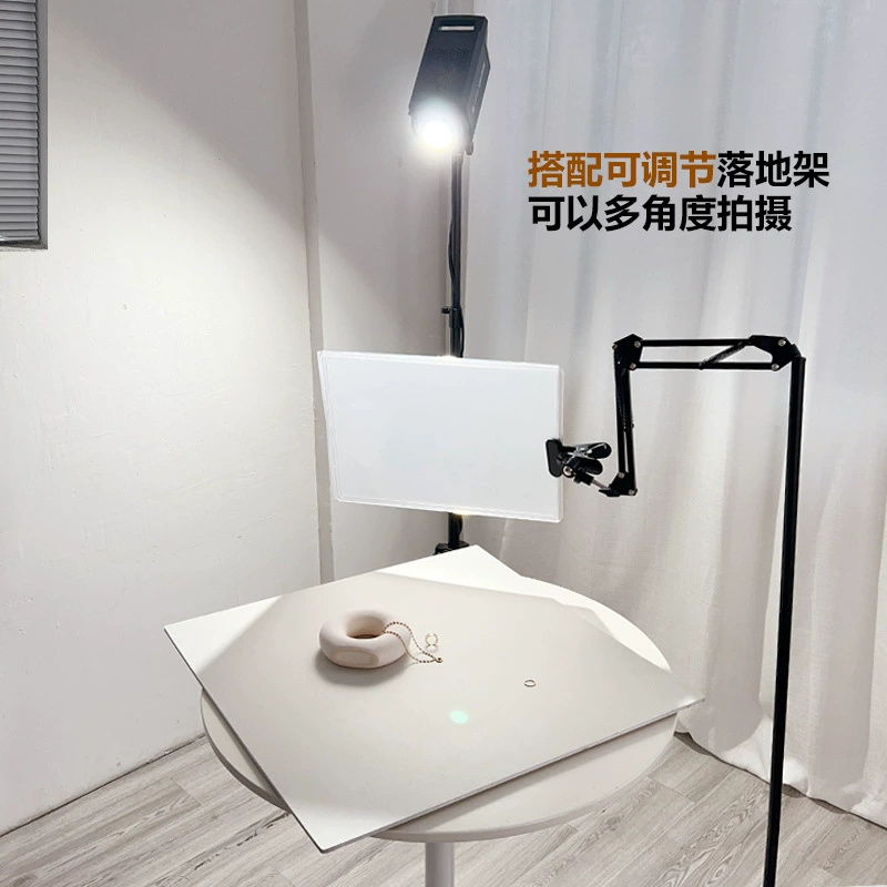 Soft light board, novice photo props, light and shadow auxiliary sulfuric acid paper background bracket, jewelry, gourmet poses