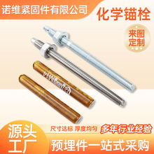 厂家定制化学锚栓高强度不锈钢倒锥药剂幕墙定型膨胀螺栓M8M10M12