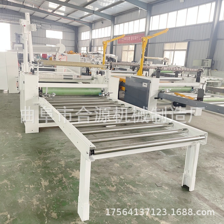 全自动平贴机 合源自动上板自动落板码垛 跟踪断膜自动修边省人工