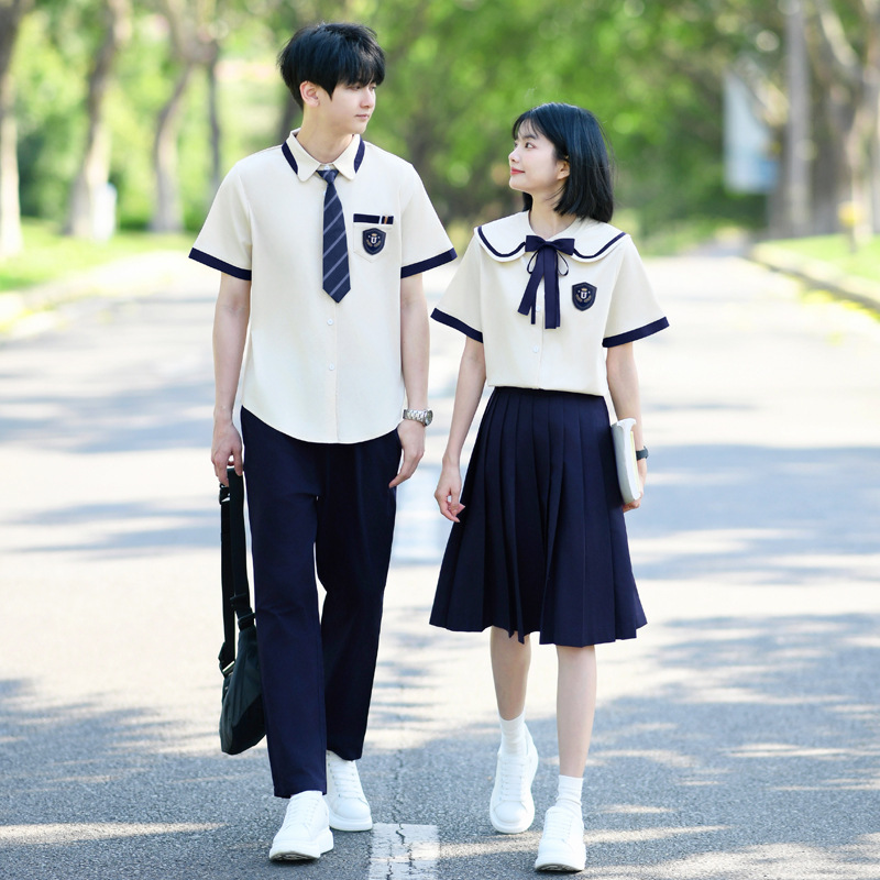 Shipping in 2025, Real Shot of Couple Shirts, Graduation Uniforms, Student Class Uniforms, Uniforms, Women's and Men's Performance Costumes