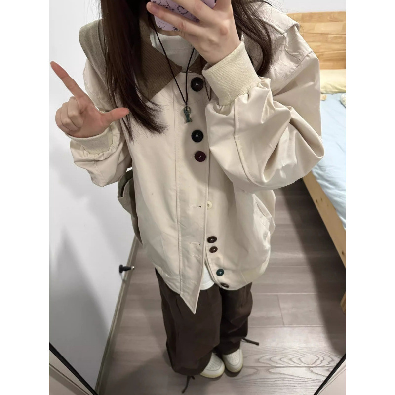 Japanese autumn retro design jacket