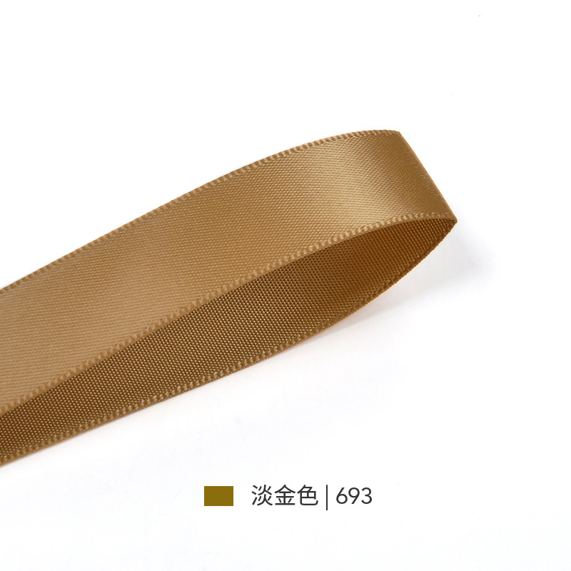 Cinta de satén de doble cara de 4 cm para decoración de globos de boda y festivales, accesorios de embalaje coloridos DIY, accesorios para el cabello, embalaje de regalo.