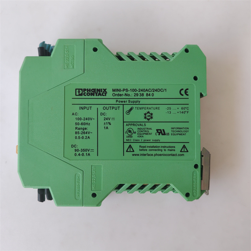 现货菲尼克斯电源MINI-PS-100-240AC/24DC/1-2938840成色新