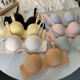 Seamless Bra for Young Girls with Small Bust, Push-Up Support for Students, Breathable Underwire Bra for Flat Chest