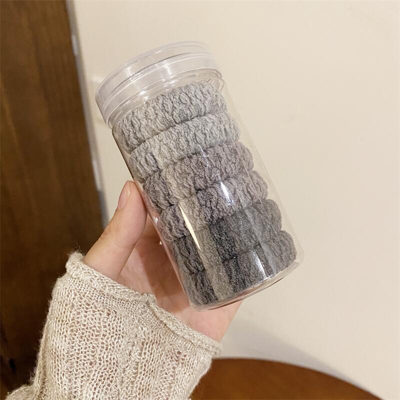 Nueva cubierta de cuero accesorios para el cabello ensanchado espesado lazo del pelo banda de goma banda de pelo cuerda de pelo Cola de Caballo de alta elástica cuerda de pelo durable