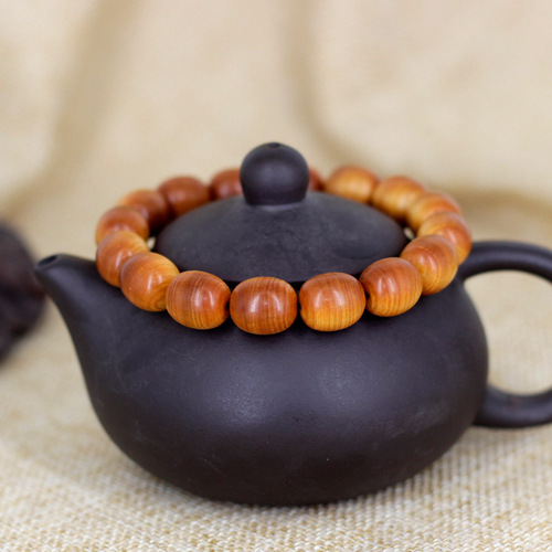 Aged cypress wood date bead bracelets, men's and women's rosary decorative jewelry, manufacturer wholesale cultural toys