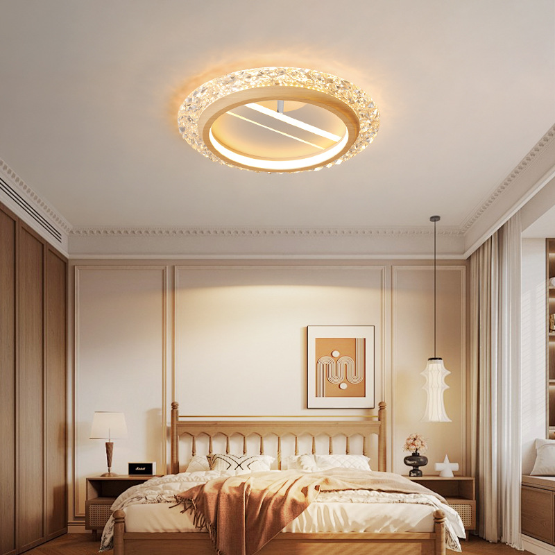 [Selección estricta] lámpara principal simple, moderna, creativa, lujosa, ligera, estilo medieval, 2025 nueva lámpara de techo de cristal de protección de ojos