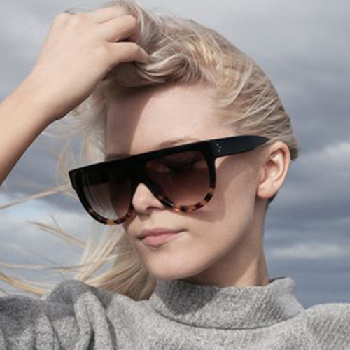新款大框百搭时尚太阳镜 欧美品牌同款墨镜 潮流女士太阳眼镜9764