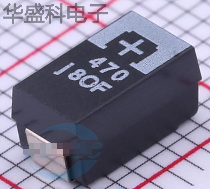 6TPF470MAH 描述 470uF 6.3V 钽电容器