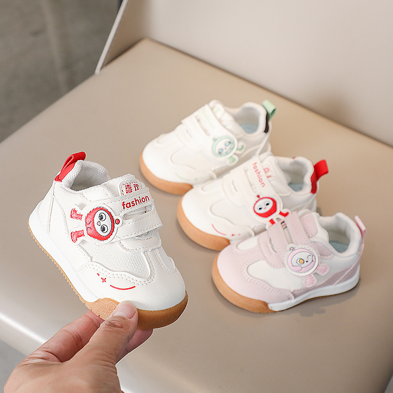 Scarpe sportive per bambini Mother & Kids con suola morbida, calzature per neonati e bambini da 1 a 6 anni, funzionali per primavera e autunno._voghion.com